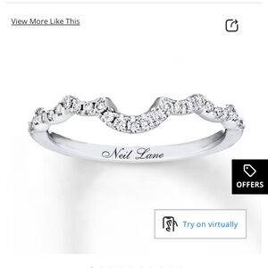 Silver Diamond Ring